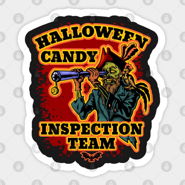 Halloween Candy Inspection Team Sticker by RadStar